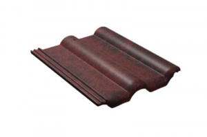 Цементно-песчаная черепица BRAAS Франкфуртская магма