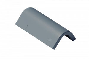 Цементно-песчаная черепица BRAAS Франкфуртская графит