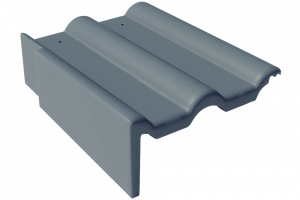 Цементно-песчаная черепица BRAAS Франкфуртская графит