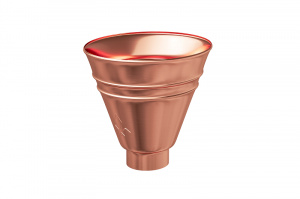 Водосточная система Aquasystem МЕДЬ ВОРОНКА 125/90 BC