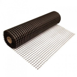 Базальтовая сетка Porotherm BM ячейка 25х25 мм, 50 кН/м