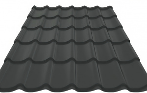 Металлочерепица МП Ламонтерра-X NormanMP (ПЭ-01-7016-0.5)