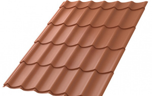 Металлочерепица МП Ламонтерра-X NormanMP (ПЭ-01-7047-0.5)