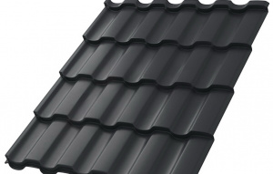 Металлочерепица МП Монтекристо-M NormanMP (ПЭ-01-9005-0.5)