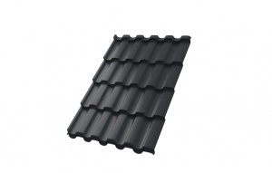 Металлочерепица МП Монтекристо-ML NormanMP (ПЭ-01-7016-0.5)