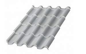 Металлочерепица МП Монтерроса-SL NormanMP (ПЭ-01-7035-0.5)