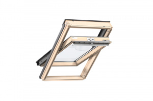Мансардное окно Велюкс КОМФОРТ Дерево GZL FR06 1051B, 66х118 ручка снизу