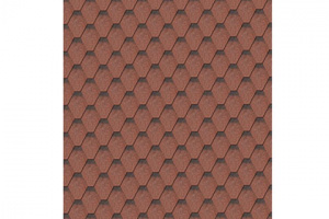 Гибкая черепица IKO Armourshield Tile red ultra