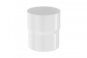 Водосточная система Aquasystem PE Соединитель трубы, 90/125 RR20