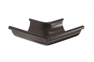 Водосточная система Aquasystem  PE Угол желоба внутренний, 90/125 RR32 и наружный