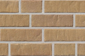 Клинкерная плитка Stroeher Zeitlos 355 sandschmelz рельефная, 400*35*14 мм