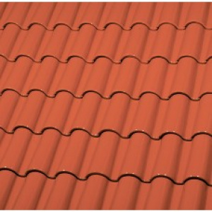 Керамическая черепица Монах и Монашка ГЛАЗУРЬ ЕТ5*1 TRANSPARENT RED