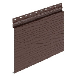 Сайдинг Aquasystem (Аквасистем) Скандинавский брус Модерн Широкий PE MATT RAL 8017