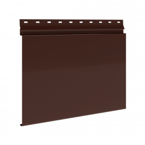 Сайдинг Aquasystem (Аквасистем) Скандинавский брус Модерн Широкий ПЭ (Zn 275) RAL 8017 