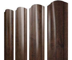 Штакетник Круглый фигурный 0,45 Print-double Premium 