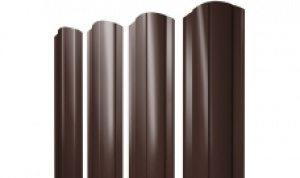 Штакетник Круглый фигурный 0,5 Rooftop Matte