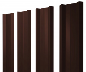 Штакетник П-образный А фигурный 0,45 PE-Double