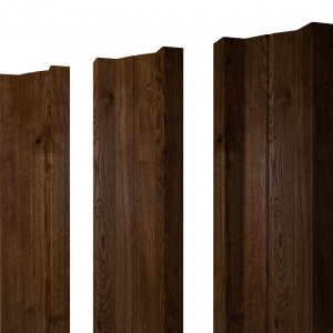 Штакетник П-образный А фигурный 0,45 Print-double Elite