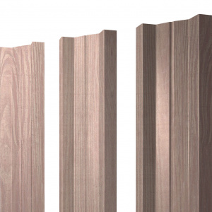 Штакетник П-образный А фигурный 0,5 PurPro Matt 