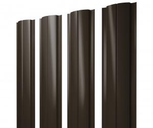 Штакетник Полукруглый Slim 0,5 Quarzit 