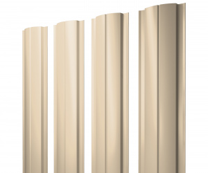 Штакетник Полукруглый Slim 0,5 Satin 