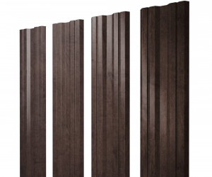 Штакетник Twin фигурный 0,45 Print Elite