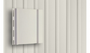 Вертикальный сайдинг 3,00 двухслойный Grand Line белый