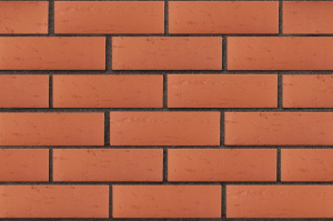 Кирпич лицевой ЛСР красный флэш ультра гладкий, утолщенные стенки, 250*120*65 мм