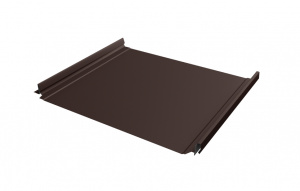 Кликфальц Pro Grand Line 0,45 Drap TR с пленкой на замках RAL 8017 шоколад